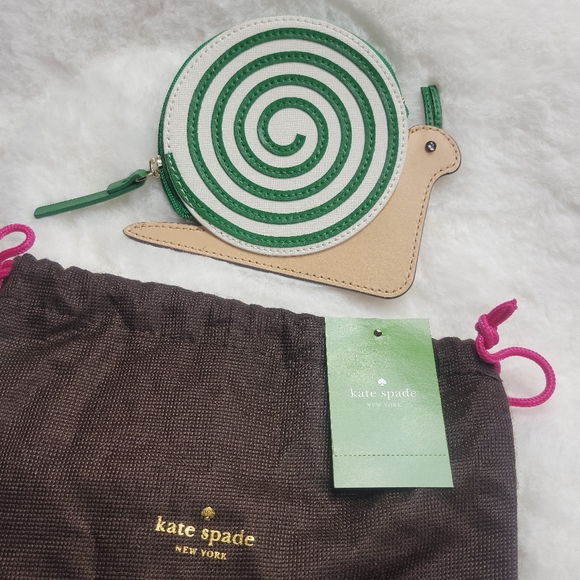 Kate Spade Snail Coin Purse RARE 2015 NWT - Picture 3 of 16
